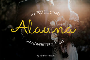 Alauna: A Handwritten Font for Elegant Editorial Design
