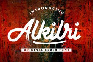Alkilri Font: Bold Handwritten Style for Makers