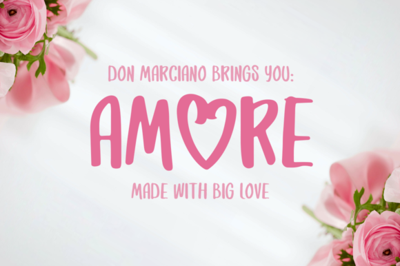 Amore Font: Adding Romantic Boldness to Campaigns