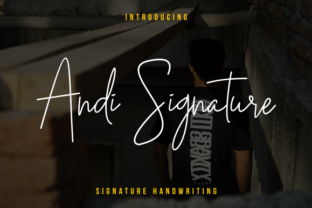 Andi Font: Authentic Handwritten Style for Digital Marketing