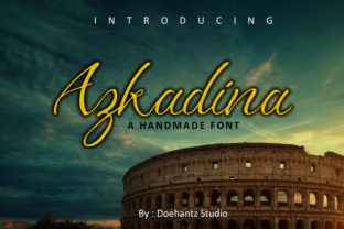 Azkadina Font Review: Elegant Script for Web Design