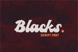 Blacks Font: Adding Vintage Charm to Brand Identity