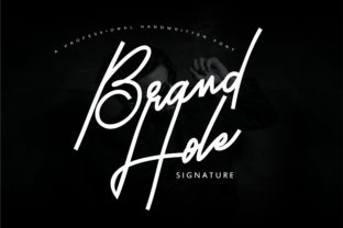 Brand Hole Font: A Handwritten Typeface for Business