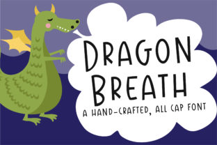 Dragon Breath: A Playful Handwritten Font for Adventurous Design