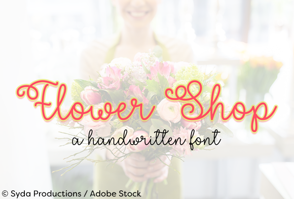 Flower Shop: A Charming Font for Your Brand
