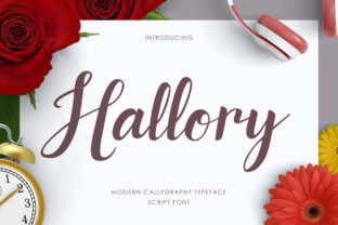 Hallory Font Review: Bold Handwritten Charm for Branding