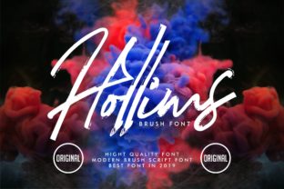 Hollims Font: A Handwritten Typeface for Makers