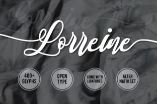 Lorreine Font: Elegant Script for Digital Design