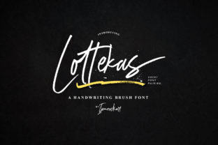 Lottekas: A Handwritten Font for Unique Branding
