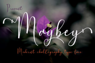 Maybey Font: Handwritten Charm for Makers