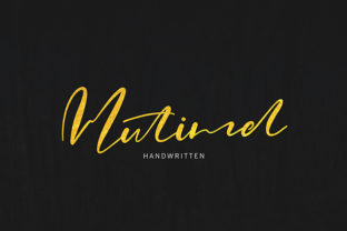 Mutimel: A Handwritten Font for Editorial Elegance