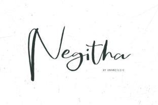 Negitha Font: Contemporary Script for Modern Branding