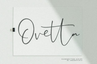 Ovetta Font: Modern Handwritten Typography for Web Design