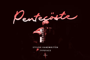 Pentecoste Font: Bold Handwritten Style for Makers