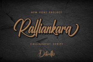 Ralliankara Font: A Script Typeface for Campaigns
