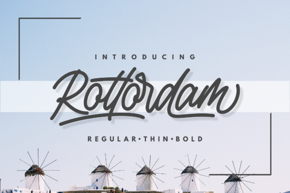 Rottordam Font: Elevating Small Business Branding