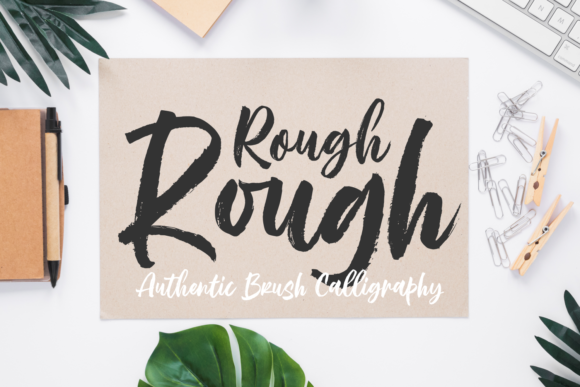 Rough Rough Font: Bold Handwritten Type for Digital Campaigns