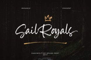 Sail Royals Font: Authentic Handwritten Charm for Makers