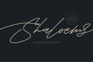 Shaloems Font Review: Adding Handwritten Charm to Branding
