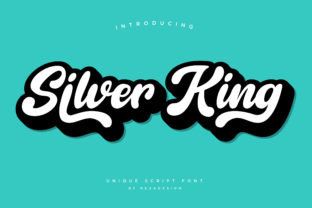 Silver King Font Review: Bold Handwritten Charm for Branding