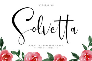 Solvetta Font: Handwritten Charm for Makers