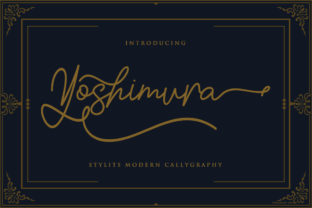 Yoshimura Font: Authentic Handwritten Style for Web Design